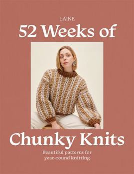 Paperback 52 Weeks of Chunky Knits Book