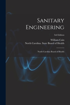 Paperback Sanitary Engineering: North Carolina Board of Health; 3rd edition Book