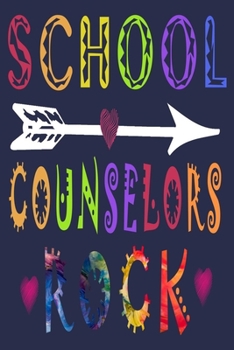 Paperback School Counselors Rock: Motivation First Day Of School Journal Book