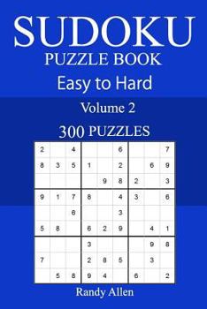 Paperback 300 Easy to Hard Sudoku Puzzle Book