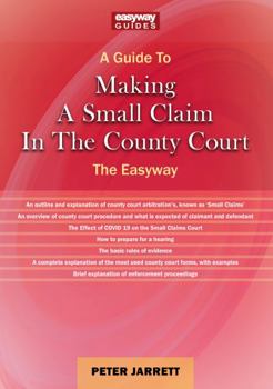 Paperback Making A Small Claim In The County Court Book