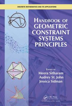 Hardcover Handbook of Geometric Constraint Systems Principles Book
