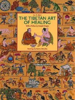 Hardcover Tibetan Art of Healing Book