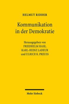 Paperback Kommunikation in Der Demokratie: Kleine Schriften Und Vortrage [German] Book