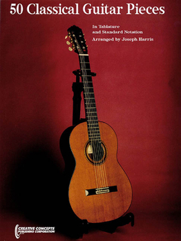 Paperback 50 Classical Guitar Pieces Book