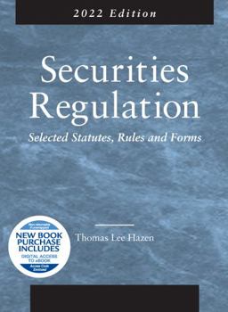 Paperback Securities Regulation, Selected Statutes, Rules and Forms, 2022 Edition Book