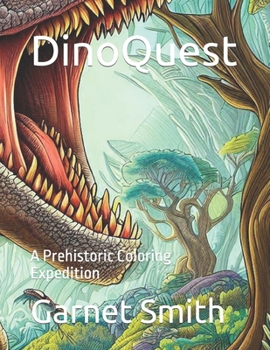 Paperback DinoQuest: A Prehistoric Coloring Expedition Book