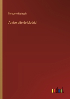 Paperback L'université de Madrid [French] Book