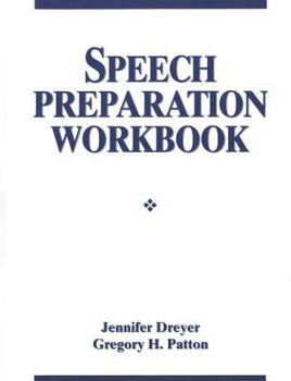 Paperback Speech Preparation Workbook Book