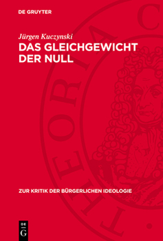 Hardcover Das Gleichgewicht Der Null: Zu Den Theorien Des Null- Wachstums [German] Book