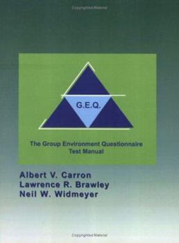 Paperback Group Environment Questionnaire Book