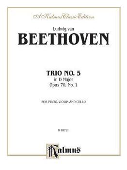 Paperback Piano Trio No. 5: D Major (Kalmus Edition) Book