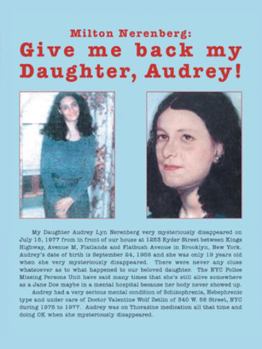 Paperback Give Me Back My Daughter Audrey! Book