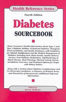 Hardcover Diabetes Sourcebook Book