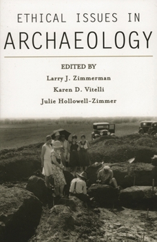 Paperback Ethical Issues in Archaeology Book
