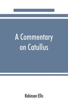 Paperback A commentary on Catullus Book