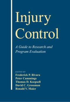 Paperback Injury Control: A Guide to Research and Program Evaluation Book