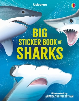 Paperback Big Sticker Book of Sharks Book