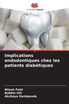 Paperback Implications endodontiques chez les patients diabétiques [French] Book