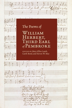 Paperback The Poems of William Herbert, Third Earl of Pembroke: Volume 42 Book