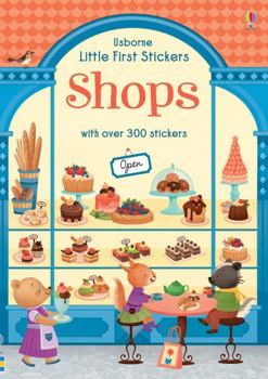 Paperback Little First Stickers Shops (Little Sticker Books) Book