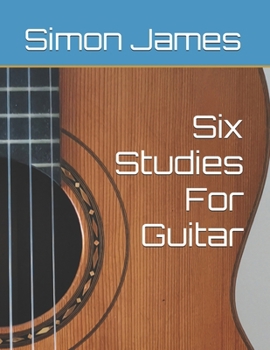 Paperback Six Studies For Guitar Book