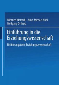 Paperback Einführung in Die Erziehungswissenschaft [German] Book