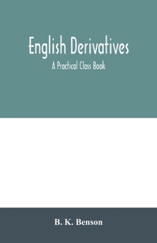 Paperback English derivatives; a practical class book