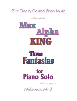 Paperback 3 Fantasias for Piano Solo Book