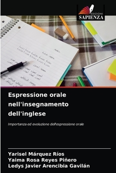 Paperback Espressione orale nell'insegnamento dell'inglese [Italian] Book