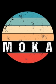 Moka: 100 Pages 6 'x 9' |Dot Graph Paper Journal Manuscript • Planner • Scratchbook • Diary