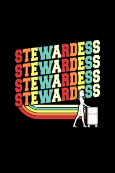 Stewardess Notebook: Blank Lined Notebook Journal for Work, School, Office | 6x9 110 page