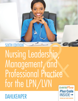 Paperback Nursing Leadership, Management, and Professional Practice for the Lpn/LVN Book