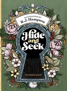 Hardcover Hide And Seek Coloring Book
