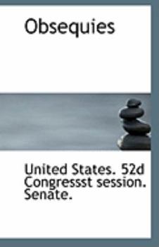 Paperback Obsequies Book