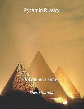 Paperback Pyramid Rivalry: 5 Column Ledger Book