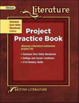 Paperback Glencoe Literature British Literature Common Core State Standards Edition Project Book