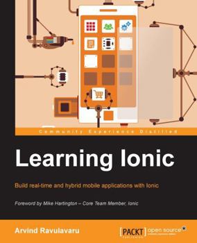 Paperback Learning Ionic Book