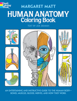 Paperback Human Anatomy Coloring Book