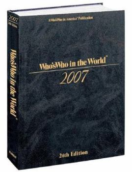 Hardcover Who's Who in the World Book