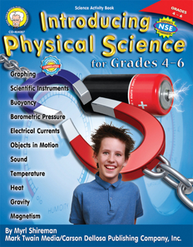 Paperback Introducing Physical Science, Grades 4 - 6 Book