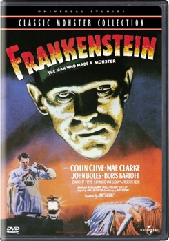 DVD Frankenstein Book