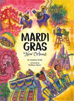 Hardcover Mardi Gras in New Orleans Book