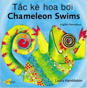 Board book Chameleon Swims (English-Vietnamese) Book