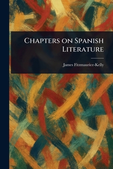 Paperback Chapters on Spanish Literature Book