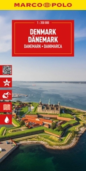 Loose Leaf Denmark Marco Polo Map Book