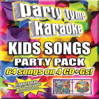 Music - CD Kids Song Party Pack (4 CD+G) Book