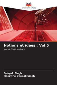 Paperback Notions et idées: Vol 5 [French] Book