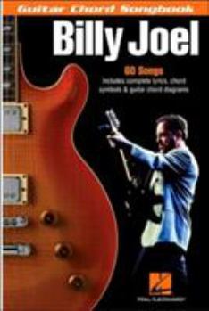 Paperback Billy Joel - Guitar Chord Songbook: 6 Inch. X 9 Inch. Book