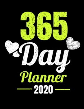 Paperback 365 Day Planner 2020: One Year Daily Planner For Daily Reflection & Activities Book